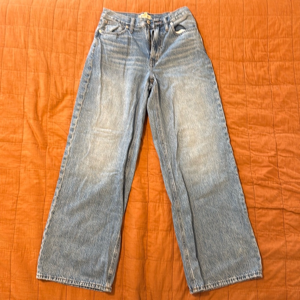 Madewell Super Wide Leg Jeans in 27